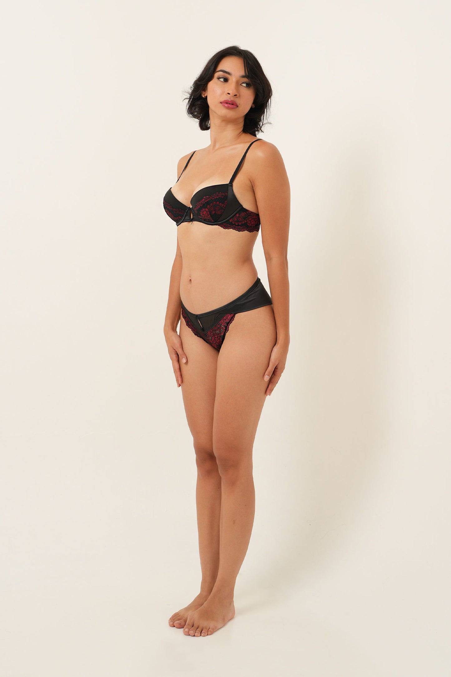 Intimates Collection Brazilian Brief - Black