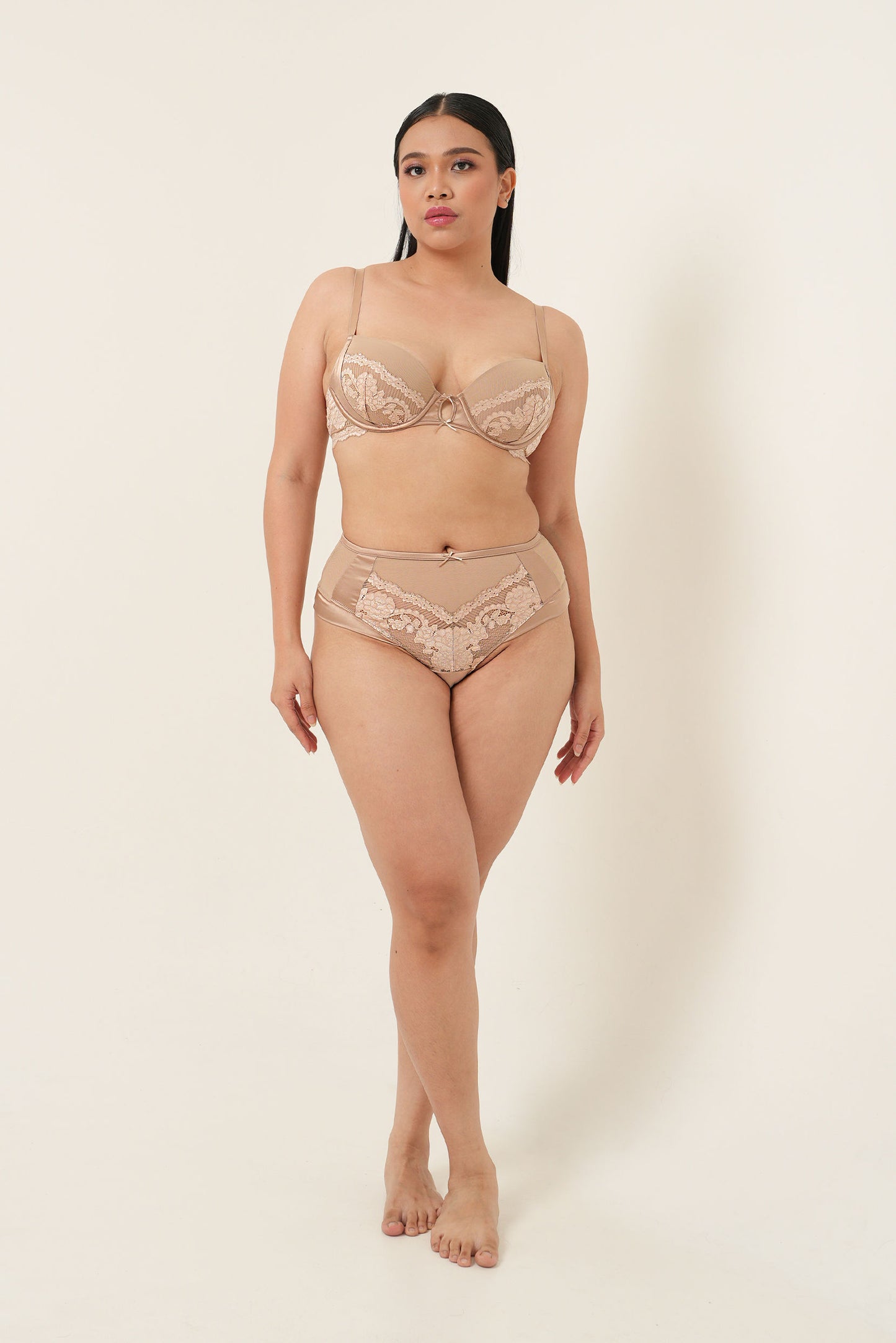 Intimates Collection Lace Thong - Ivory