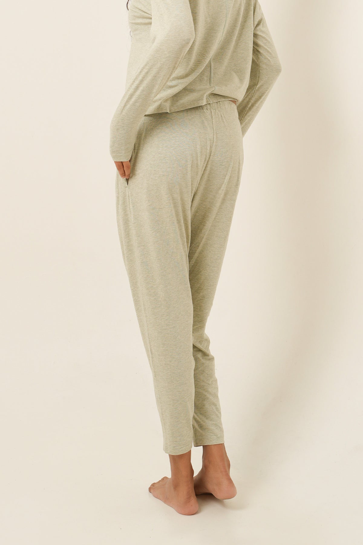 Modal Tencel Long Pants - Light Green
