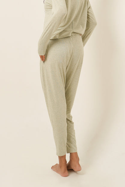 Modal Tencel Long Pants - Light Green