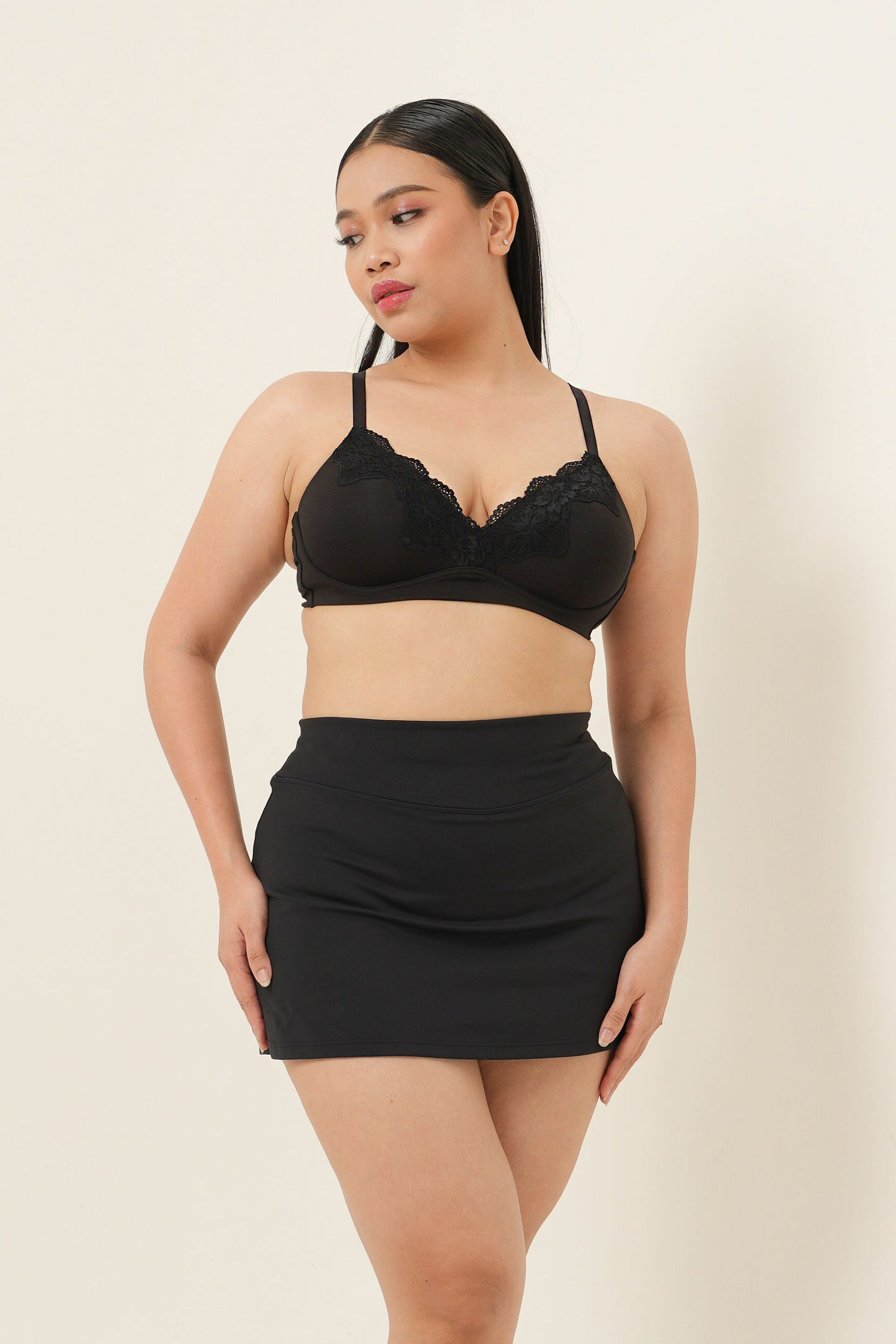 Bra Tanpa Kawat Pengangkat Alami Anda dengan Modal Viscose Tea - Kaviar