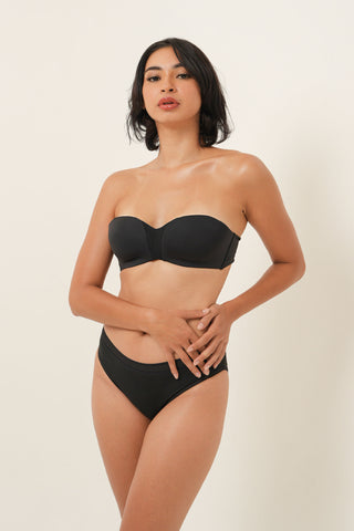 Multi-Ways Strapless Bra - Black