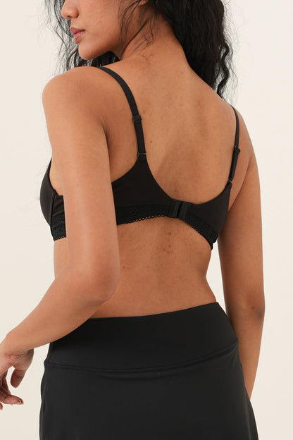 Bra Kaos Esensial Sehari-hari dengan Modal Viscose Tea - Kaviar