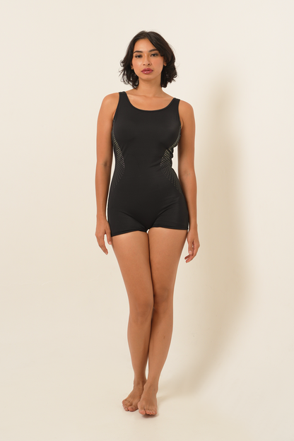 [Sample Sale] Classic Legsuit - Black