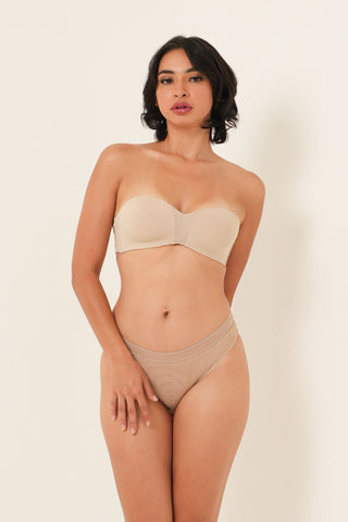 Multi-Ways Strapless Bra - Ivory