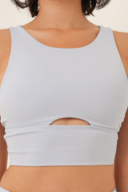 Classic Crop Top - Light Blue