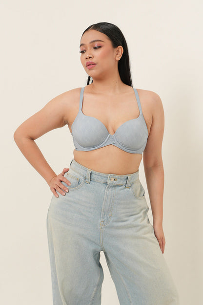 Bra Kaos Motif Kebutuhan Sehari-hari - Ashley Blue