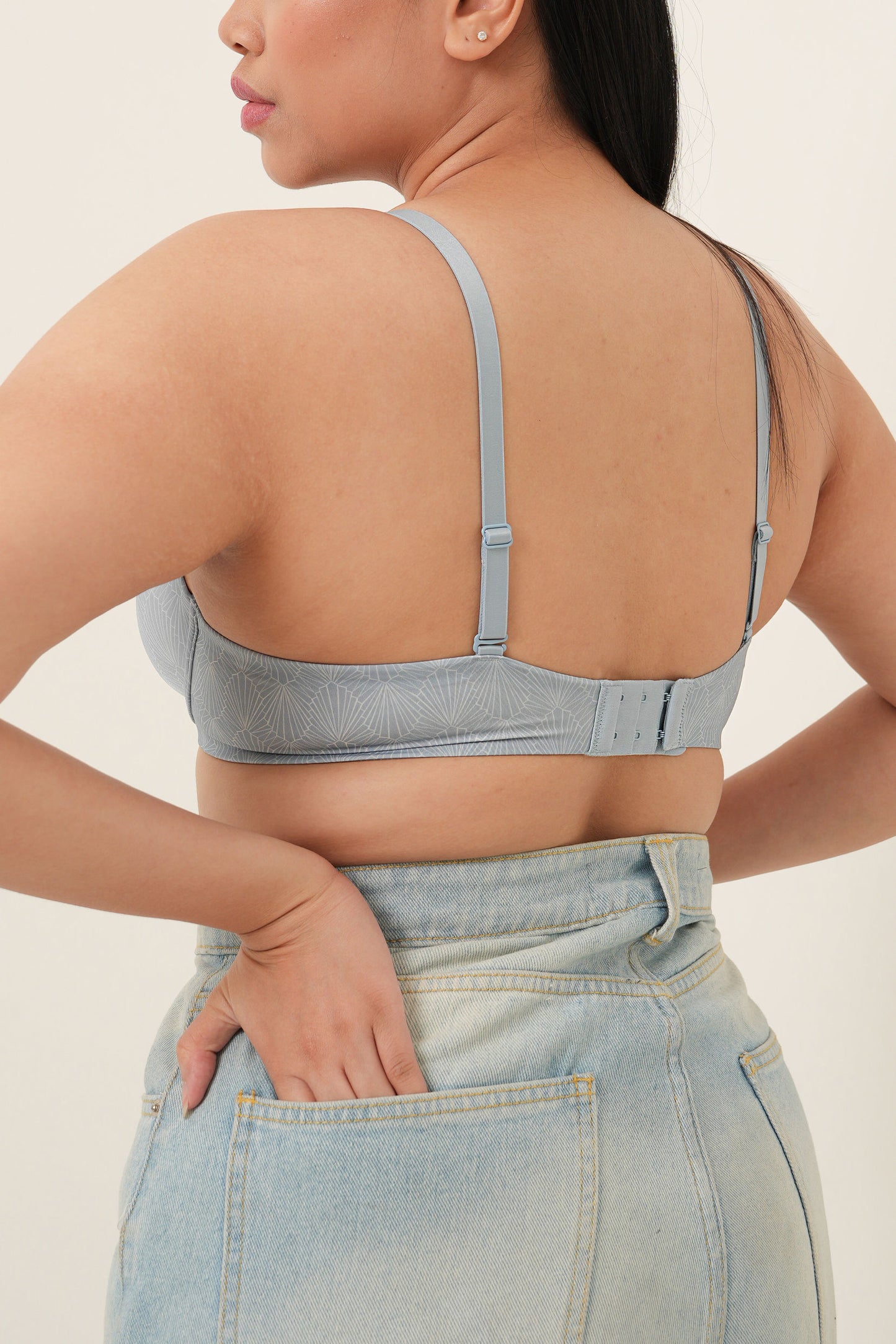 Bra Kaos Motif Kebutuhan Sehari-hari - Ashley Blue