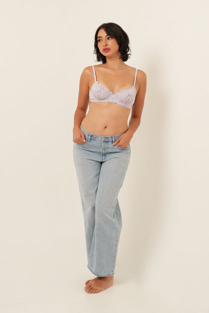 Bra Kawat Bunga Tanpa Bantalan - Kelopak Anggrek