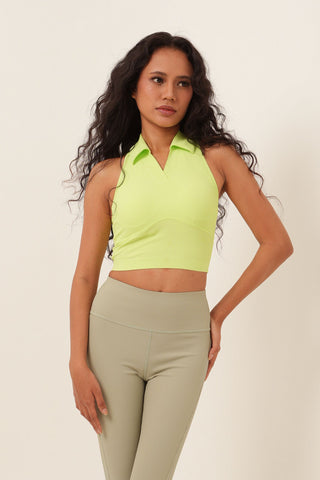 Atasan Olahraga Berlapis Klasik - Hijau Tajam