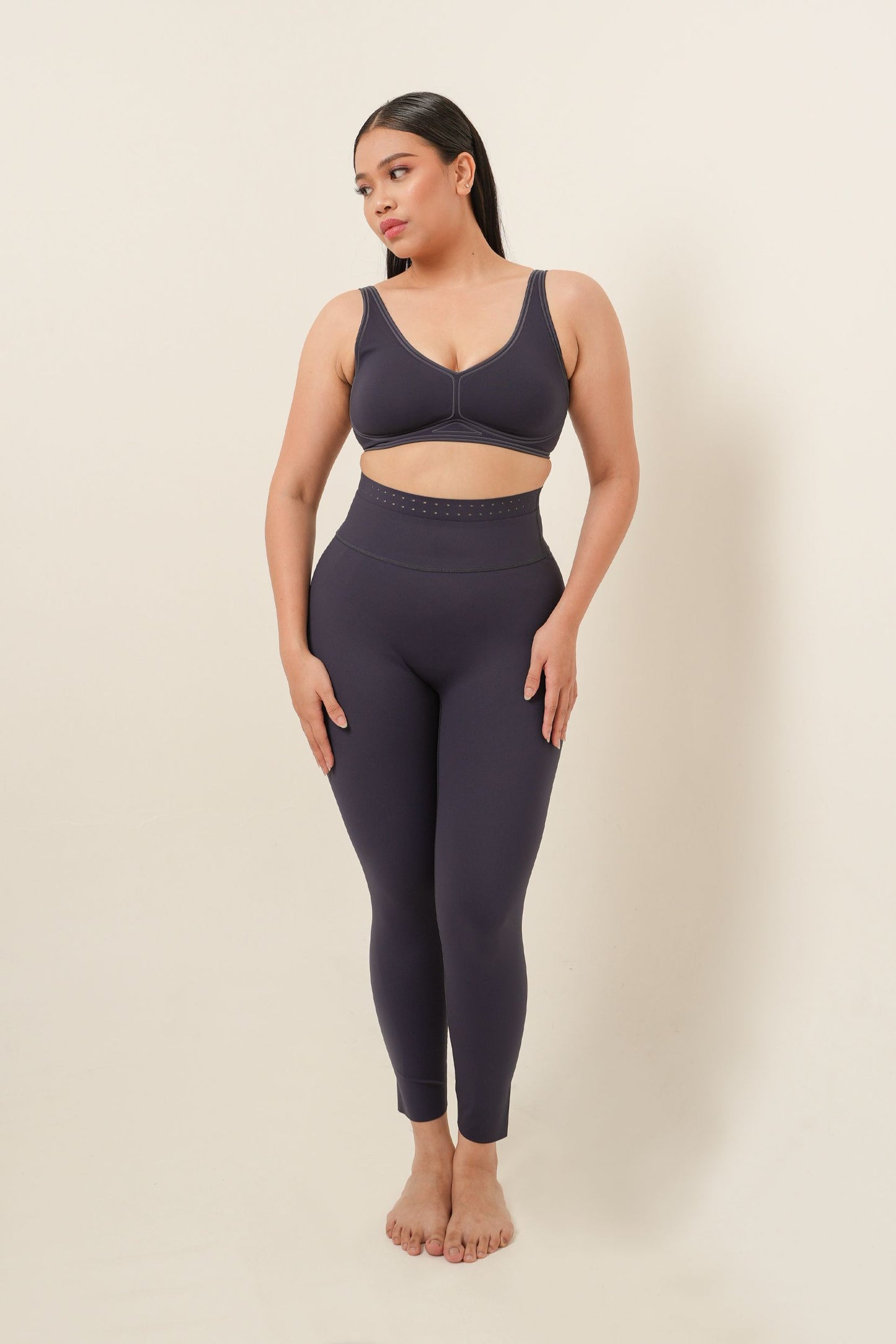 Breathable Leggings - Navy