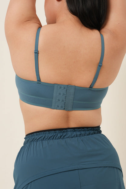 Bralette Tanpa Kawat Sculpting Perfect Fit - Mallard Blue