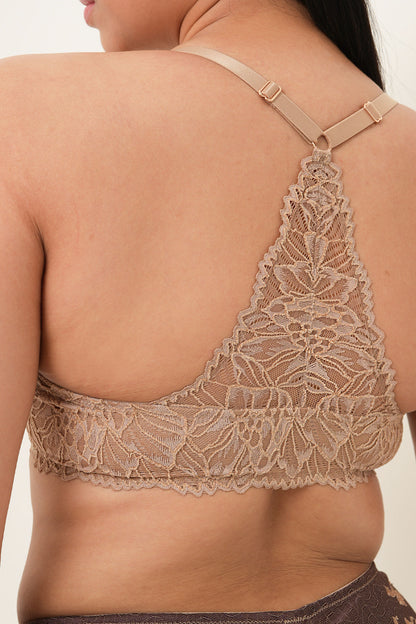 Bra Racerback Esensial untuk Sehari-hari - Natural