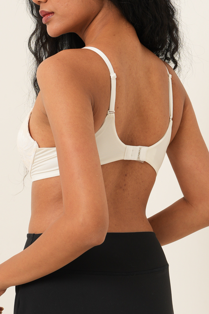 Bra Push Up Kawat 3D Dua Warna - Penari Awan &amp; Angsa Putih